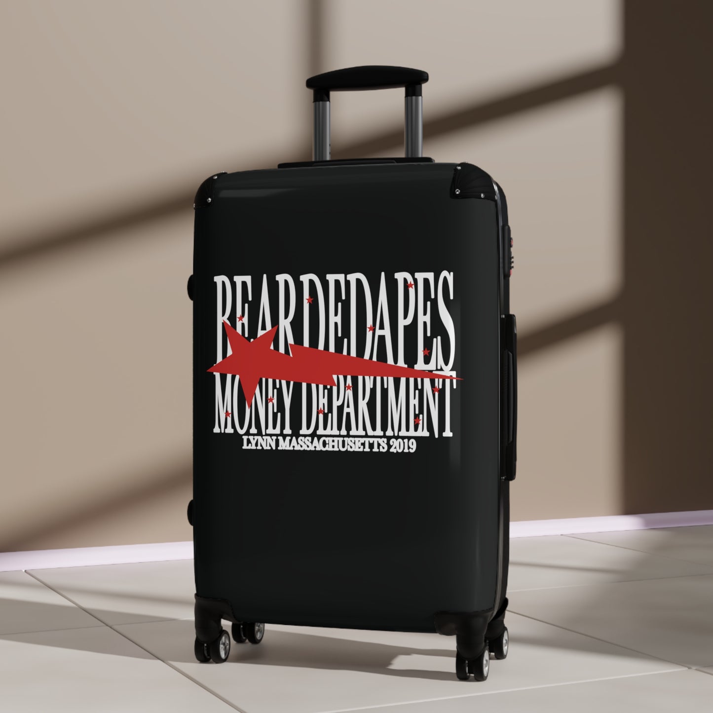 BeardedApe Money Dept. Suitcase