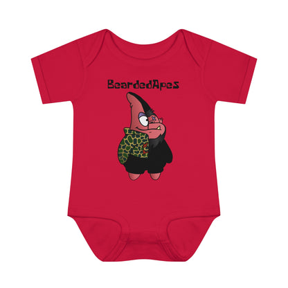 BeardedApes Patrick Infant Baby Rib Bodysuit